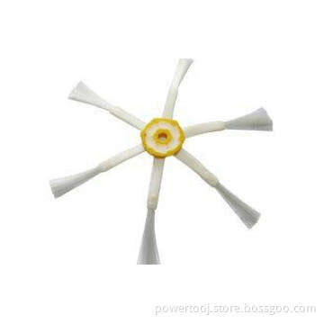 Eco Friendly 6 Arm Side iRobot Roomba Brush For Vacuum Clea